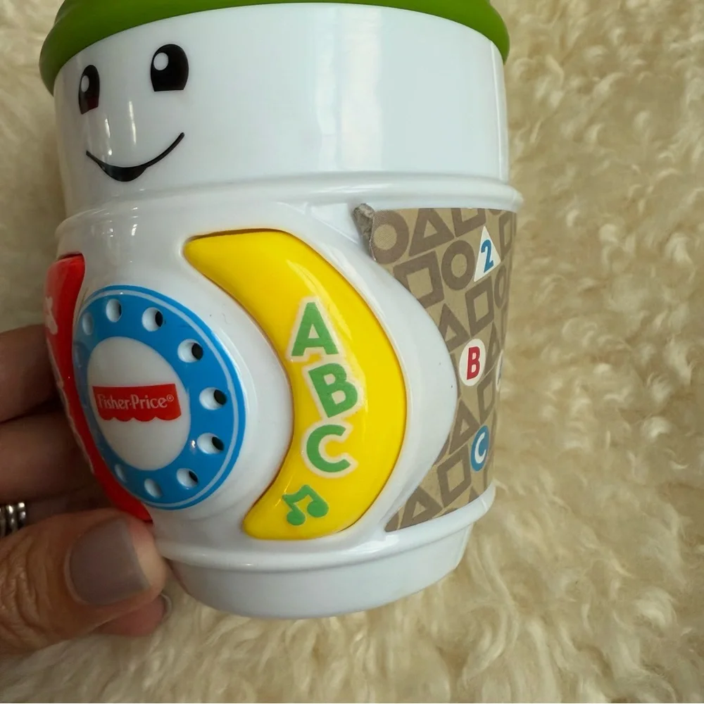Fisher-Price Laugh & Learn On-The-Glow Coffee Cup, Multicolor